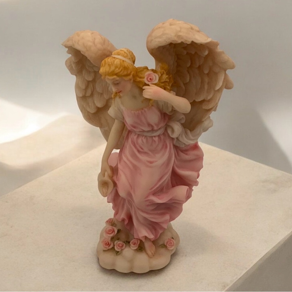 Roman Seraphim Classic Angel Rosalie ‘Nature’s Delight’ 1995 Retired Rare Beauty - Picture 8 of 10